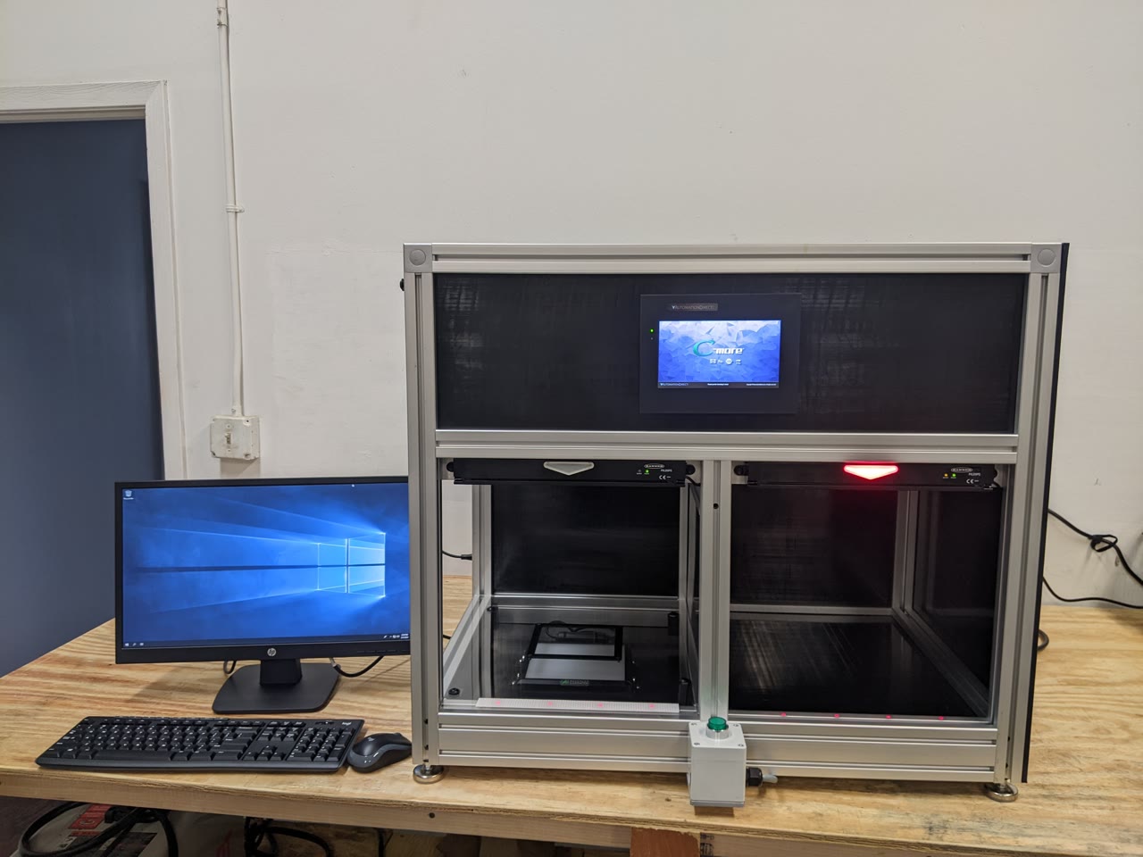 Advanced machine vision integration system